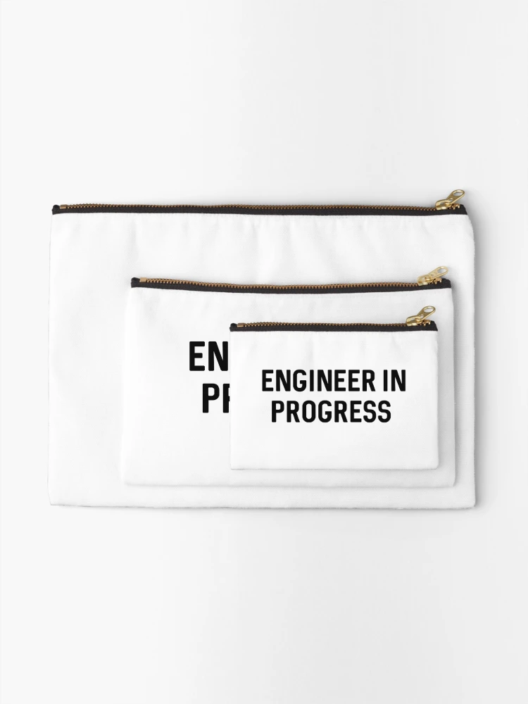 Thumbnail 2 of 4, Zipper Pouch, Engineer In Progress designed and sold by ProtonProject.