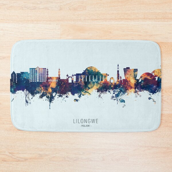 Item preview, Lilongwe Malawi Skyline designed and sold by ArtPrints.