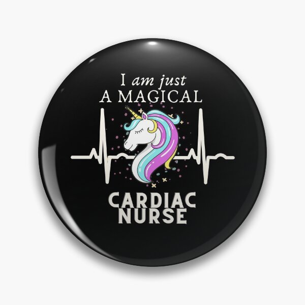 Item preview, Cool & Funny I Am Just A Magical Cardiac Nurse with Unicorn designed and sold by Gifty-Designs.