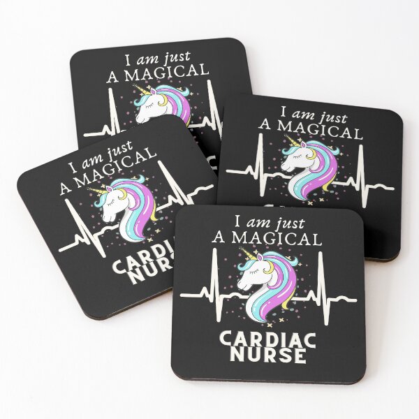 Item preview, Cool & Funny I Am Just A Magical Cardiac Nurse with Unicorn designed and sold by Gifty-Designs.