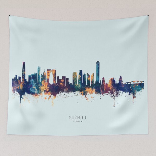 Item preview, Suzhou China Skyline designed and sold by ArtPrints.