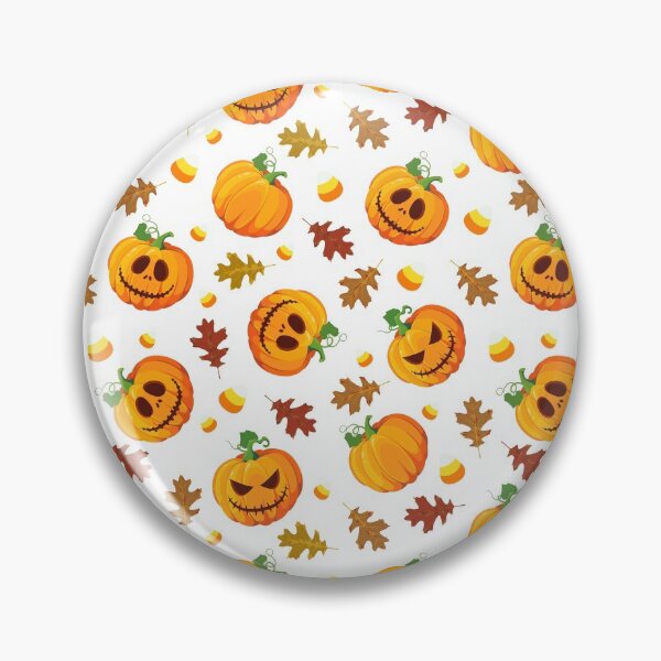 Item preview, Halloween Pumpkin Scary Fall Pattern designed and sold by Astralia.