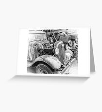 Needing Work Greeting Card