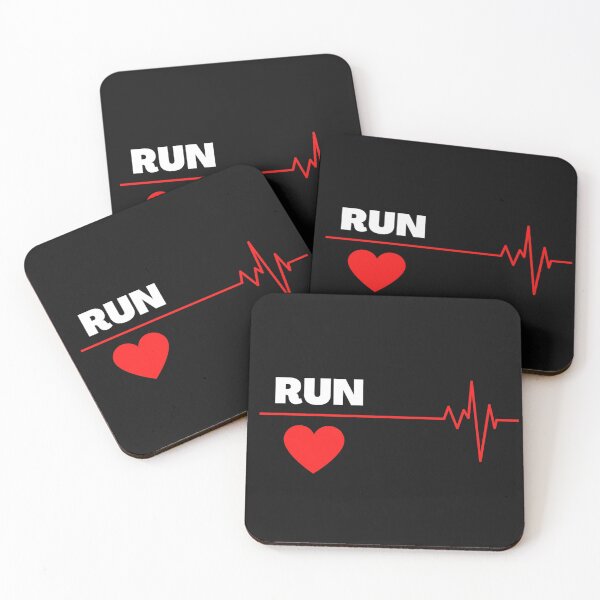 Item preview, Love Run Red Heart and Heartbeat designed and sold by Damitparasayo.