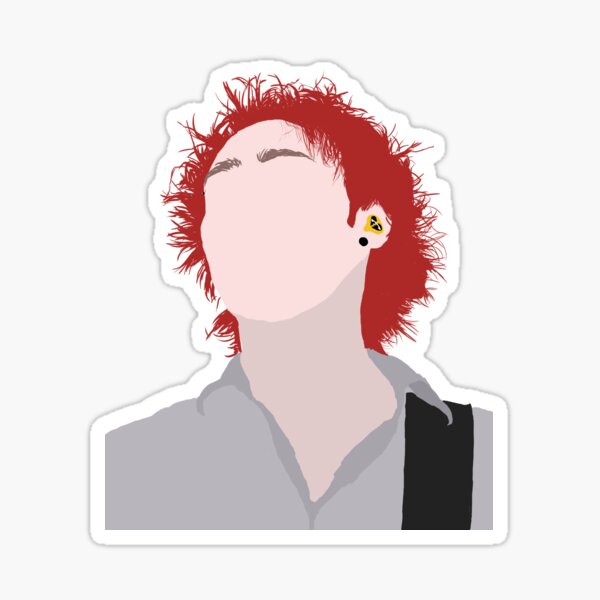 Michael Clifford Minimalist Sticker