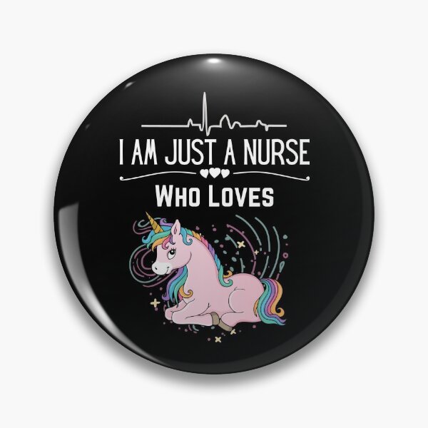 Item preview, Cute & Funny I Am Just A Cardiac Nurse Who Loves Unicorn designed and sold by Gifty-Designs.