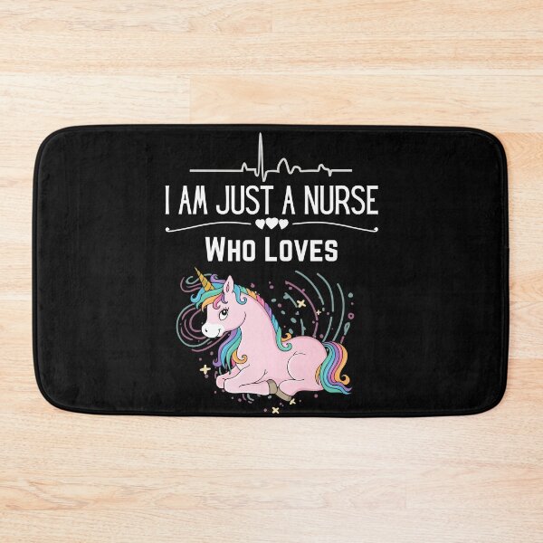 Item preview, Cute & Funny I Am Just A Cardiac Nurse Who Loves Unicorn designed and sold by Gifty-Designs.