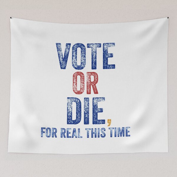 Item preview, Vote or die designed and sold by The Pattern Artist.