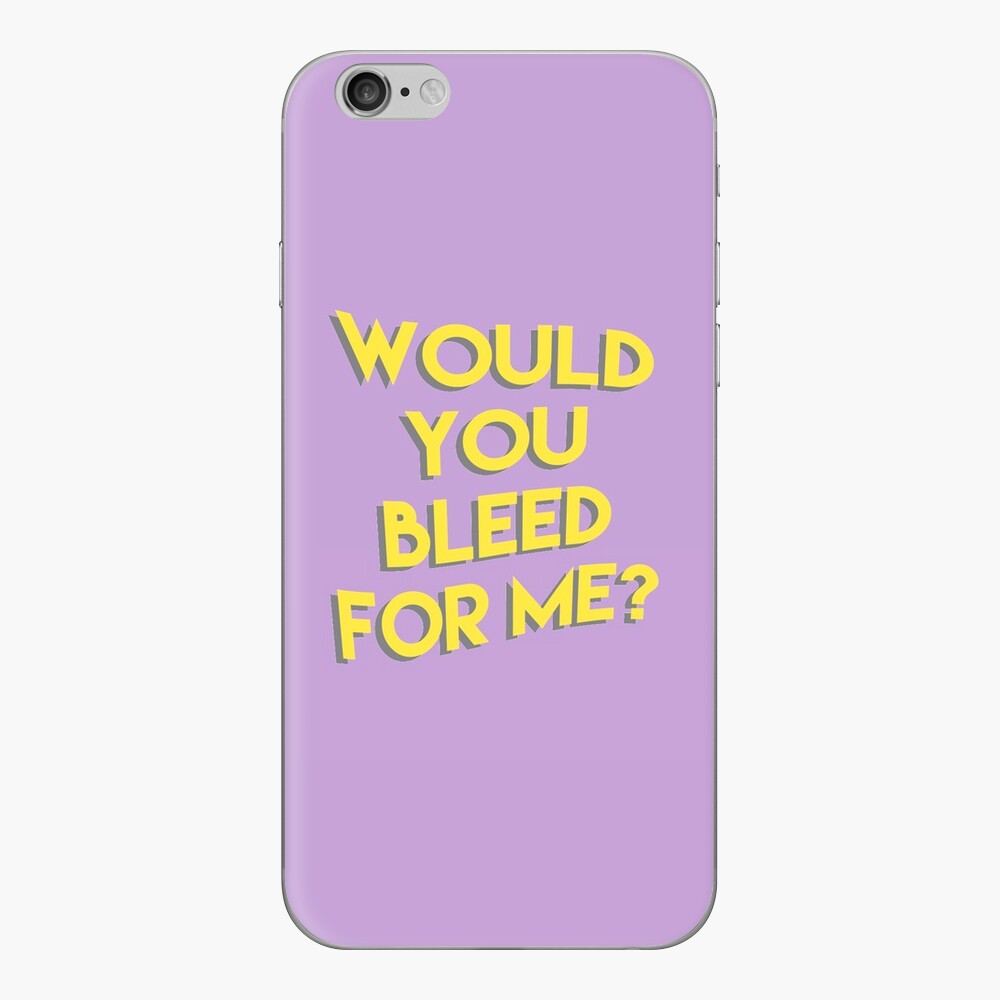 Halsey - Trouble Lyrics (Purple) iPad Case & Skin for Sale by alyciadebnam