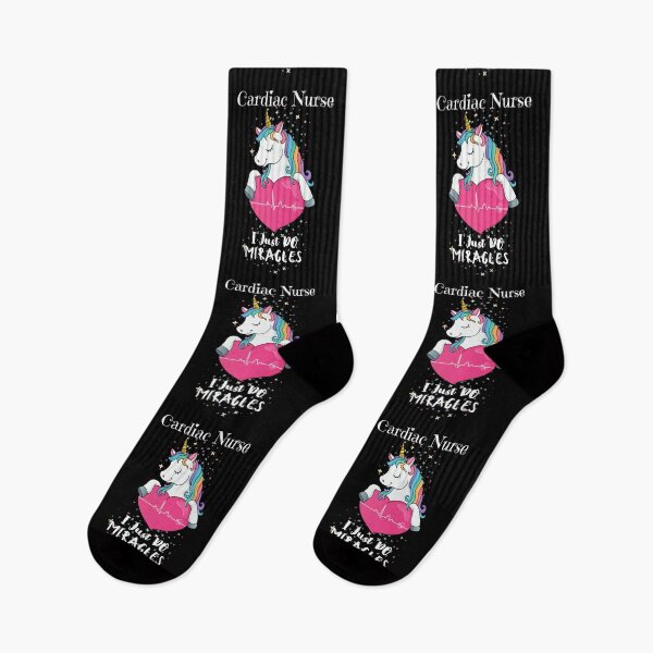 Item preview, Cute & Funny Cardiac Nurse I Just Do Miracles designed and sold by Gifty-Designs.