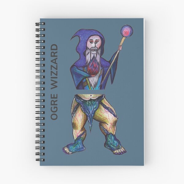 Item preview, OGRE WIZZARD by FrankenDuo night blue designed and sold by FrankenDuo.