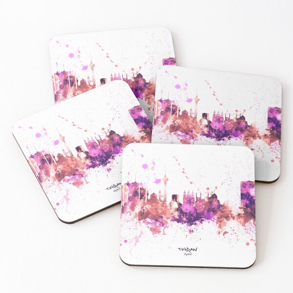 Item preview, Tehran Iran Skyline designed and sold by ArtPrints.