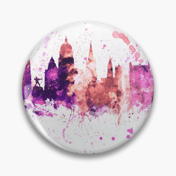 Item preview, Nottingham England Skyline designed and sold by ArtPrints.