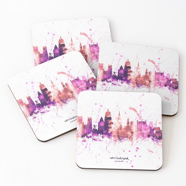 Item preview, Nottingham England Skyline designed and sold by ArtPrints.