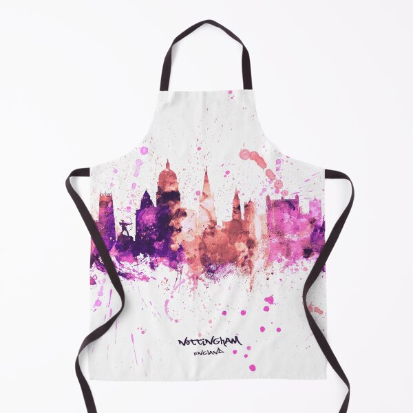 Item preview, Nottingham England Skyline designed and sold by ArtPrints.