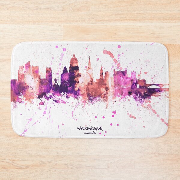 Item preview, Nottingham England Skyline designed and sold by ArtPrints.
