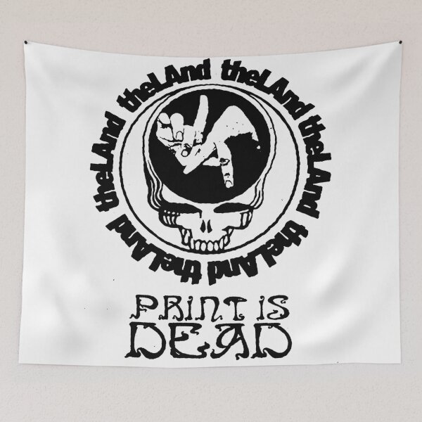 Item preview, print is dead designed and sold by Ashi17.