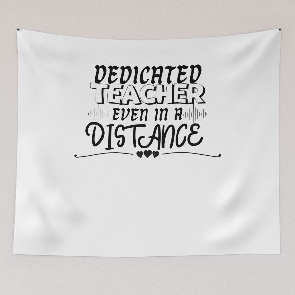 Item preview, Dedicated Teacher Even In A Distance designed and sold by Easyas.