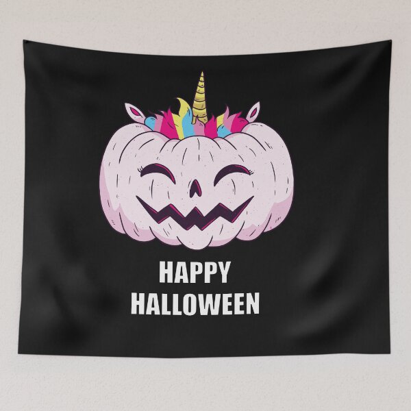Item preview, Funny unicorn pumpkin Halloween gift designed and sold by MichaelTeupser.