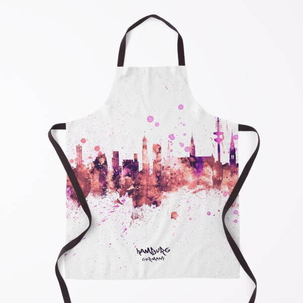 Item preview, Hamburg Germany Skyline designed and sold by ArtPrints.