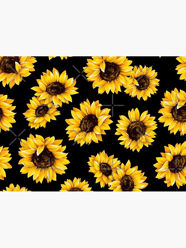 Sun flowers floral pattern - yellow flower by Rakeshmurugan