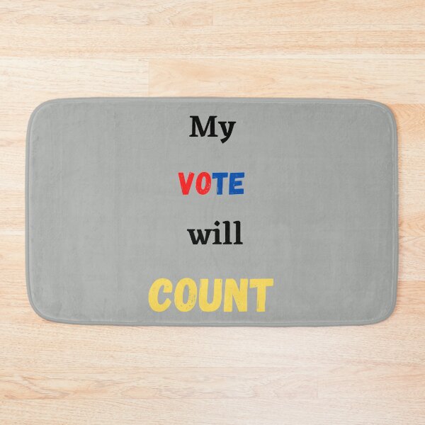 Item preview, my vote will count designed and sold by infinity-khd.