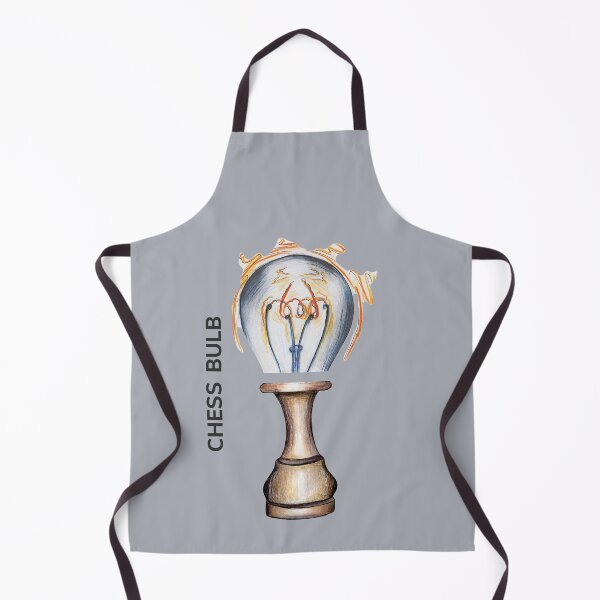 Item preview, CHESS BULB by FrankenDuo pearl grey designed and sold by FrankenDuo.