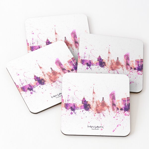 Item preview, Portsmouth England Skyline designed and sold by ArtPrints.
