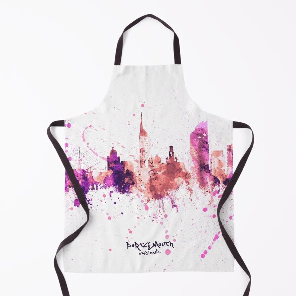 Item preview, Portsmouth England Skyline designed and sold by ArtPrints.