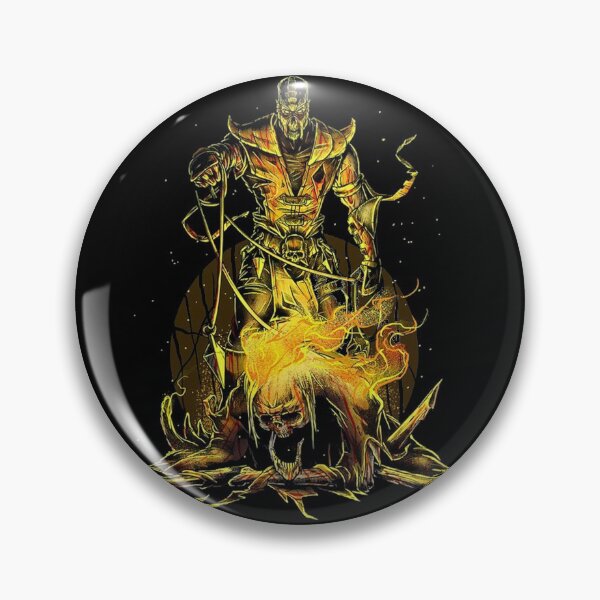 Item preview, Mortal Kombat Cursed Scorpion designed and sold by Shinobi23.