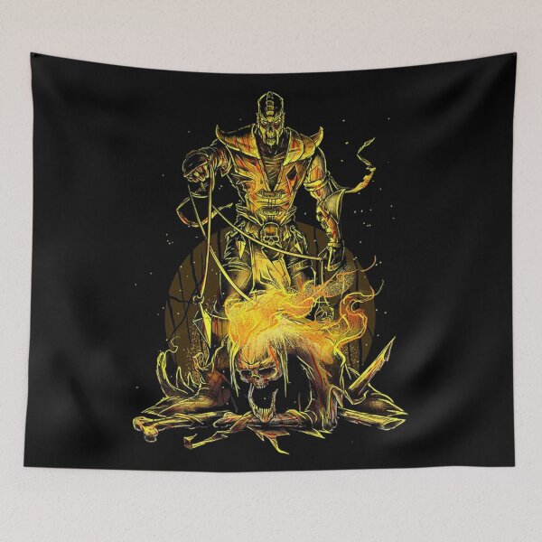 Item preview, Mortal Kombat Cursed Scorpion designed and sold by Shinobi23.
