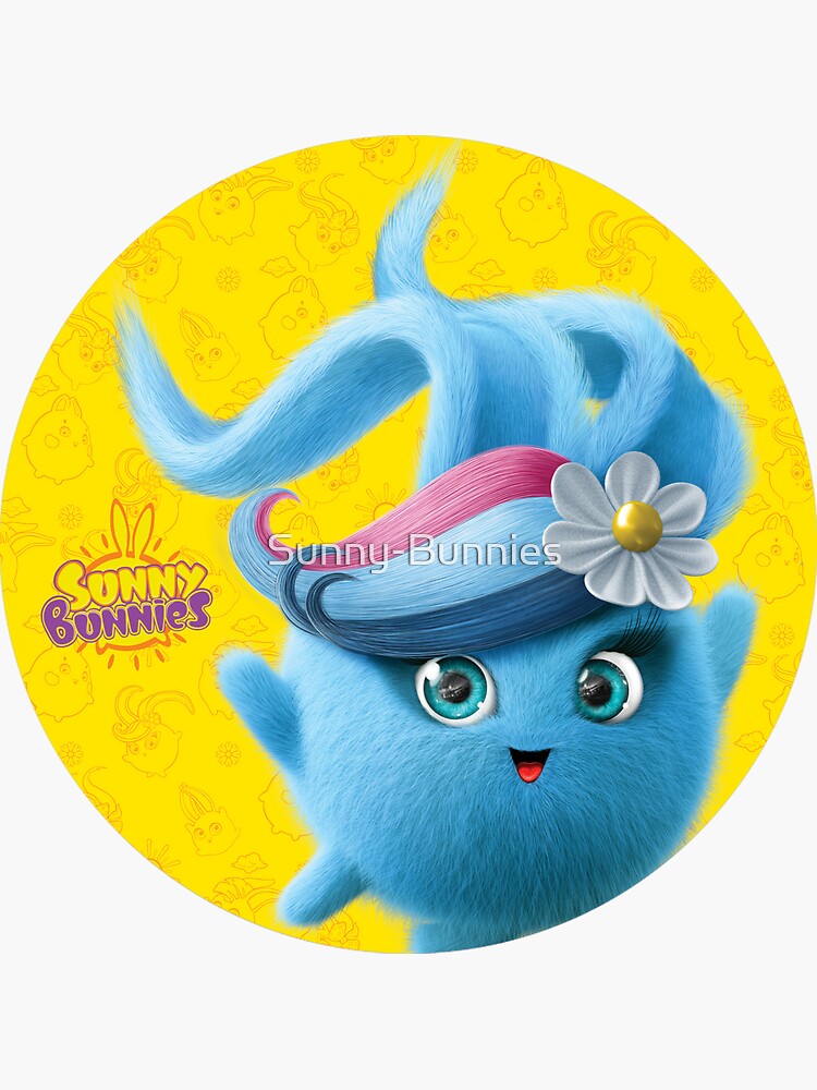 Sunny Bunnies - Large Plush - Shiny - Blue - Toys 4You Store
