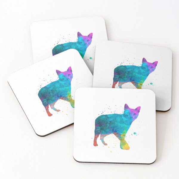 Item preview, Egyptian mau cat in watercolor designed and sold by paulrommer.