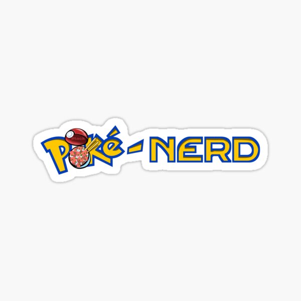 Poke nerd Sticker
