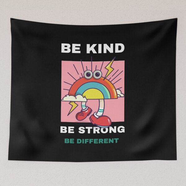 Item preview, Be Kind Be Strong Be Different designed and sold by GoodVibeDesign.