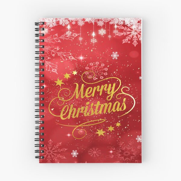 Item preview, Merry Christmas Holiday Graphic - White snowflakes On Red Background designed and sold by kassiekewl.