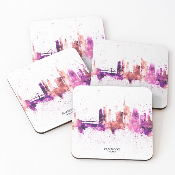 Item preview, Frankfurt Germany Skyline designed and sold by ArtPrints.