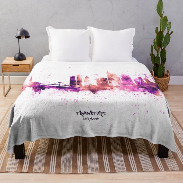 Item preview, Frankfurt Germany Skyline designed and sold by ArtPrints.