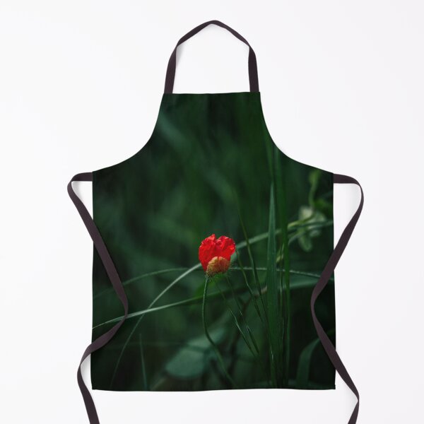 Item preview, Small red flower designed and sold by viknitov.