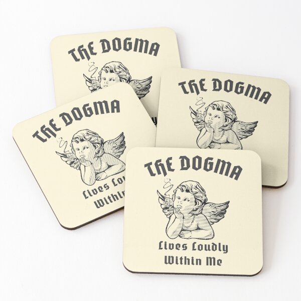 Item preview, The Dogma Lives Within Me Catholic Values designed and sold by mikels.