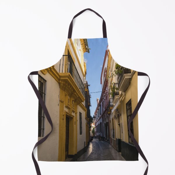 Item preview, Gallivanting Around Seville is Pure Charm - Houses in Andalusian Yellow designed and sold by Georgia Mizuleva.