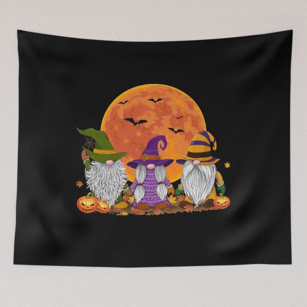 Item preview, Best Scary Gnome Witch Hat Lovers Graphic Shirt Horror Pumpkin Gnomies Halloween T Shirt designed and sold by tuanitus.