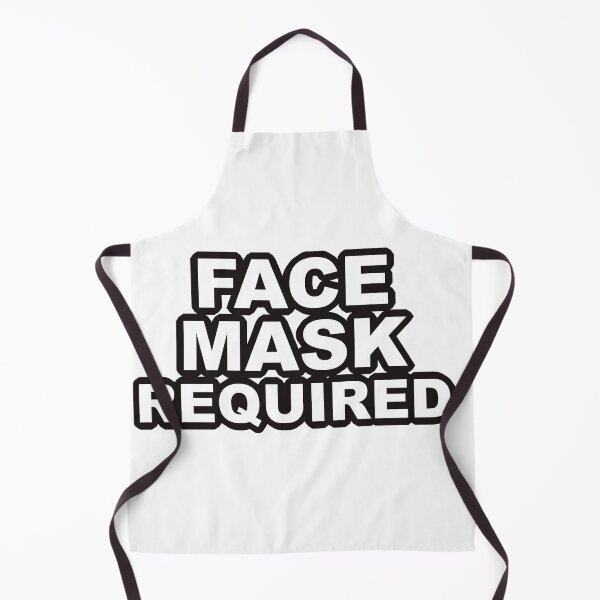 Item preview, Face Mask Required designed and sold by franckreporter.