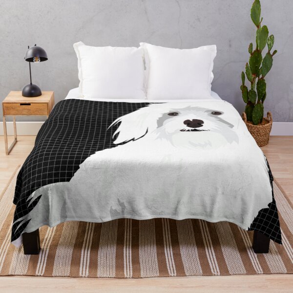 Item preview, Animal Vignette : Maltese Dog Breed designed and sold by CraftingYellow.