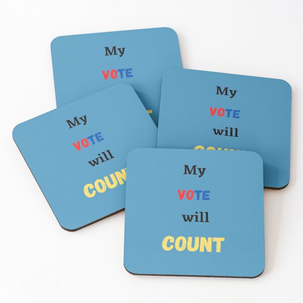 Item preview, my vote will count designed and sold by infinity-khd.