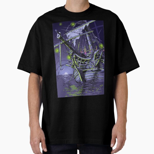 Item preview, Ghost-Ship-Landscape-Fantasy designed and sold by aurielaki.