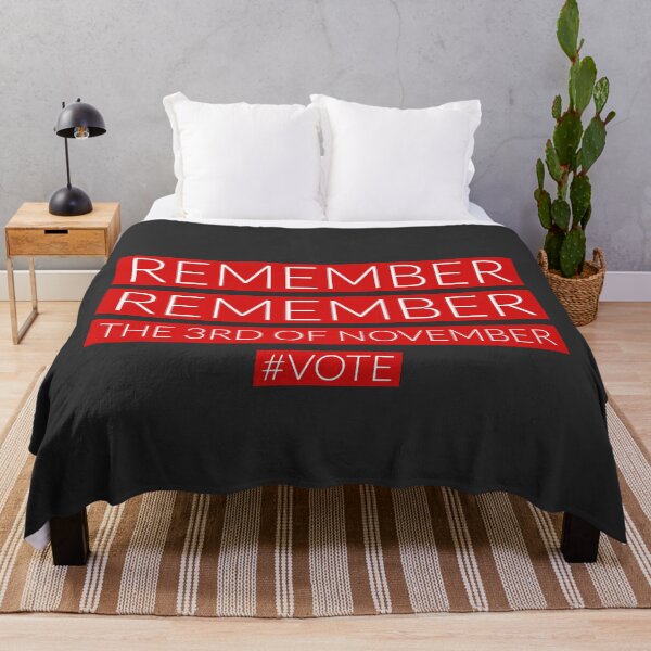 Item preview, Remember remember the 3rd of November #Vote US election 2020 designed and sold by HeffDesigns.