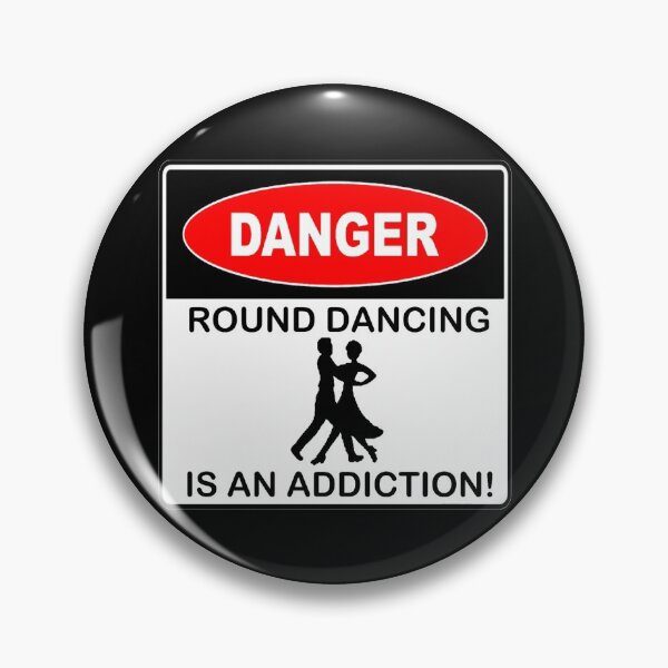 Item preview, Danger Round Dancing designed and sold by Square Dancing Gifts & Merchandise.