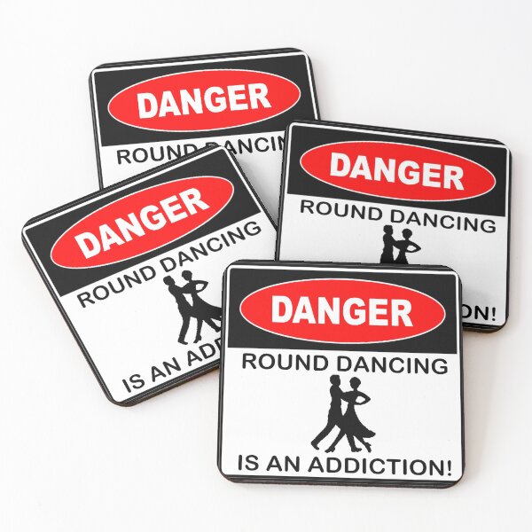 Item preview, Danger Round Dancing designed and sold by Square Dancing Gifts & Merchandise.