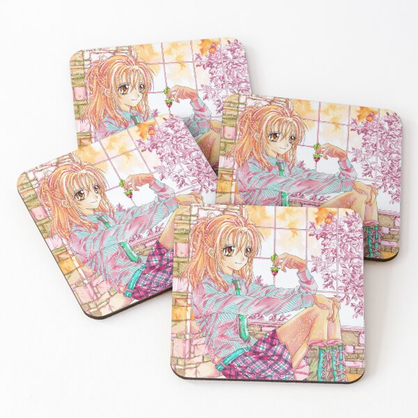 Item preview, Haine by the window with cherry blossom at sunset designed and sold by PhotoCDesign.
